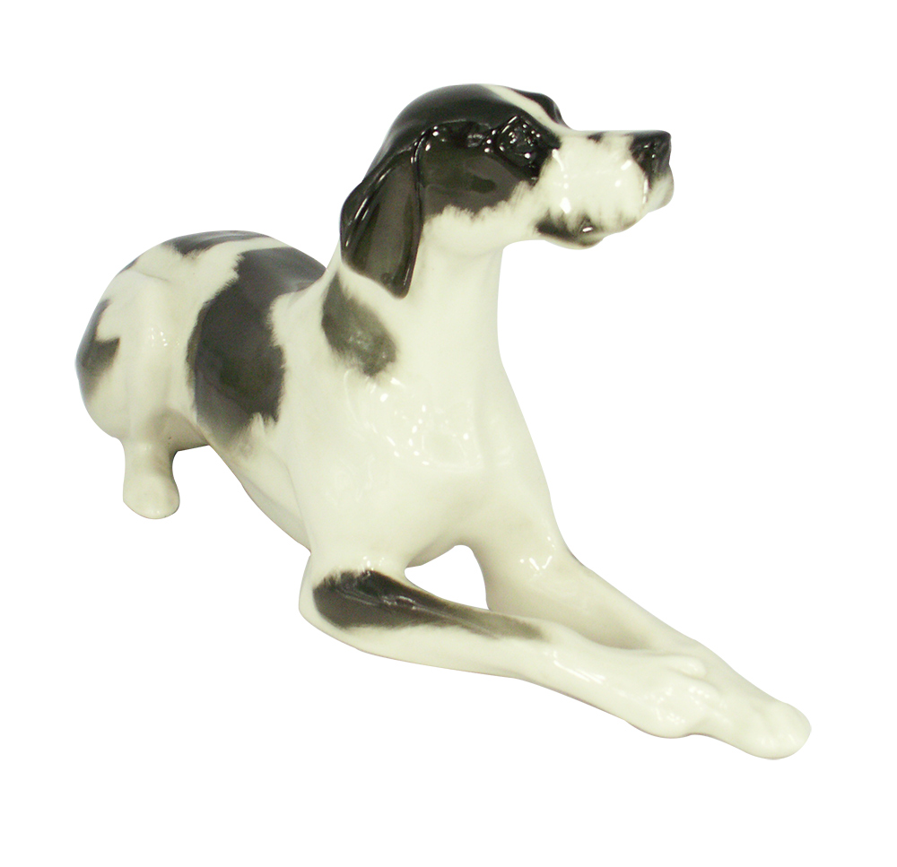 pointer dog figurine